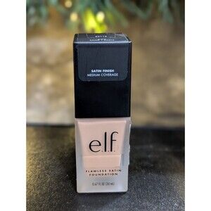 e.l.f. Flawless Satin Finish Foundation Oil Free Satin Sand 300 Medium Coverage